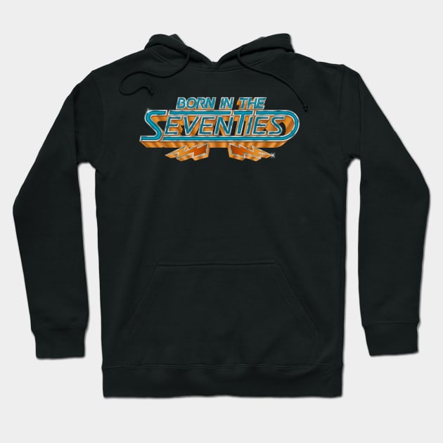 BORN IN THE SEVENTIES FEVER Hoodie by Skullpy